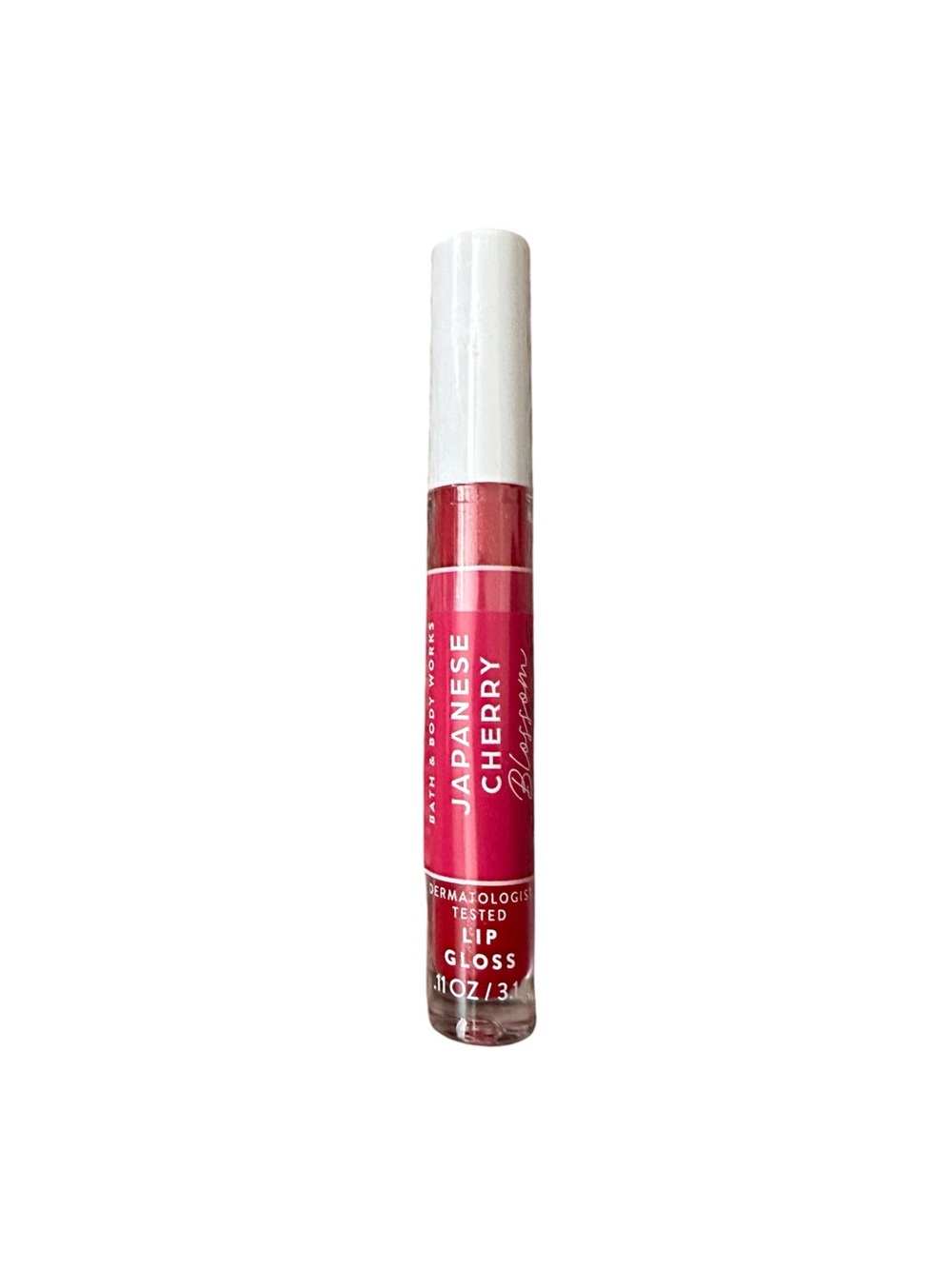 Bath & Body Works Japanese Cherry Blossom Lip Gloss - Bright Pink